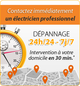 Dépannage en urgence 24/24 7/7 Dépannage électricité Paris et IDF